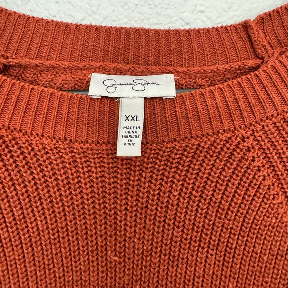 Jessica Simpson Rust knit sweater - Picture 7 of 8